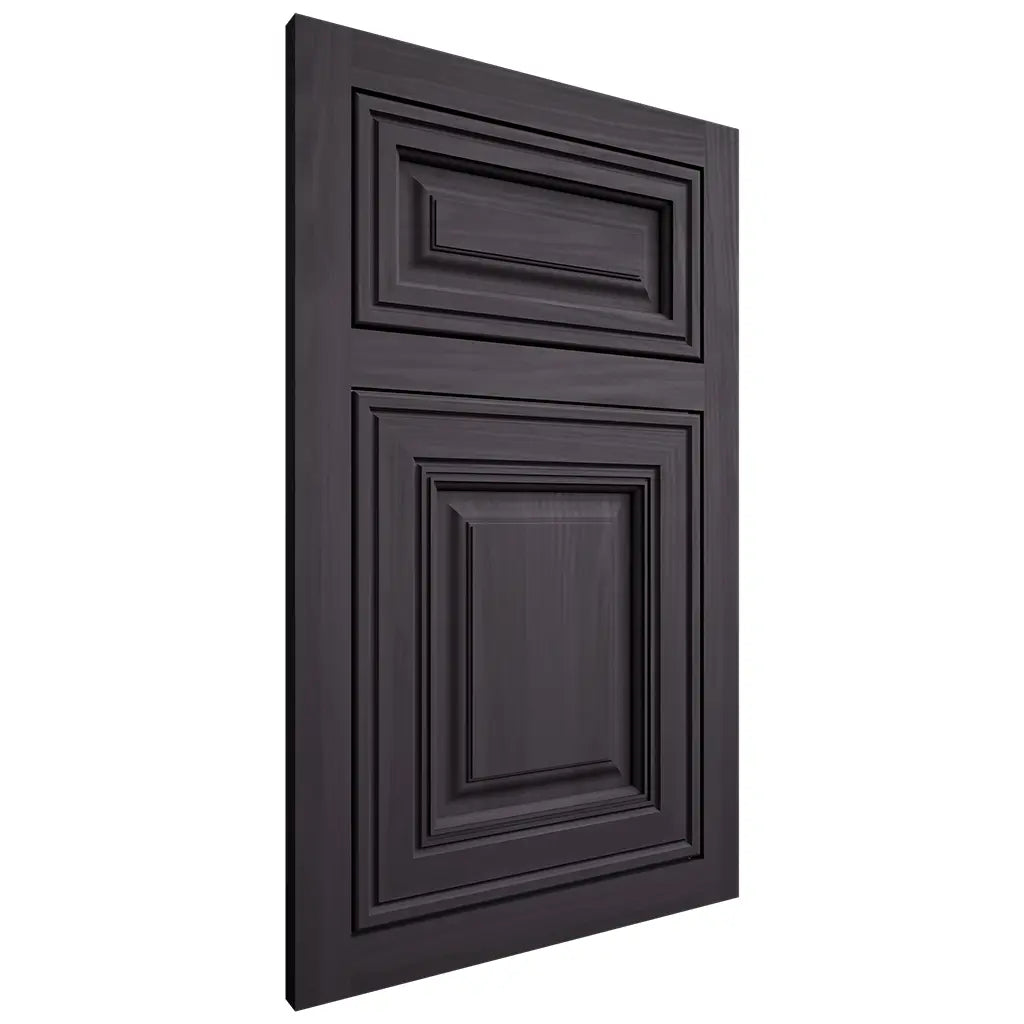 Shiloh Cabinetry Flush Inset Savannah Hickory Plain Cut Harbor Door