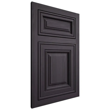 Shiloh Cabinetry Flush Inset Savannah Hickory Plain Cut Harbor Door
