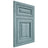 Shiloh Cabinetry Flush Inset Savannah Hickory Plain Cut Sky Door