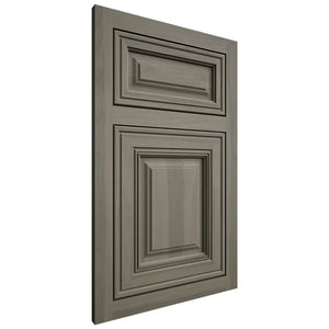 Shiloh Cabinetry Flush Inset Savannah Hickory Plain Cut Thyme Door