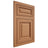 Shiloh Cabinetry Flush Inset Savannah Maple Plain Cut Cashmere Door