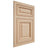 Shiloh Cabinetry Flush Inset Savannah Maple Plain Cut Natural Door