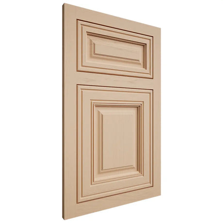 Shiloh Cabinetry Flush Inset Savannah Maple Plain Cut Natural Door