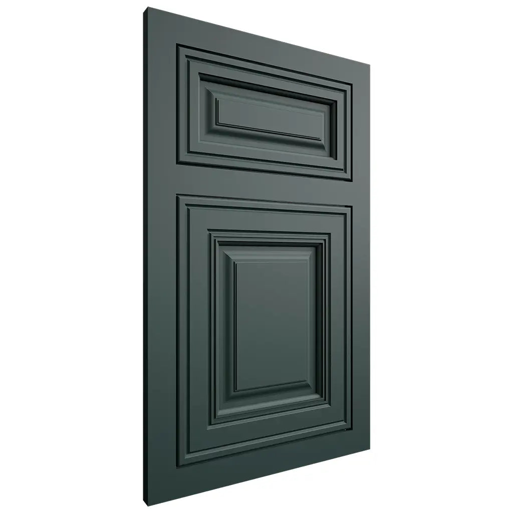 Shiloh Cabinetry Flush Inset Savannah Paintable Billiard Green Door
