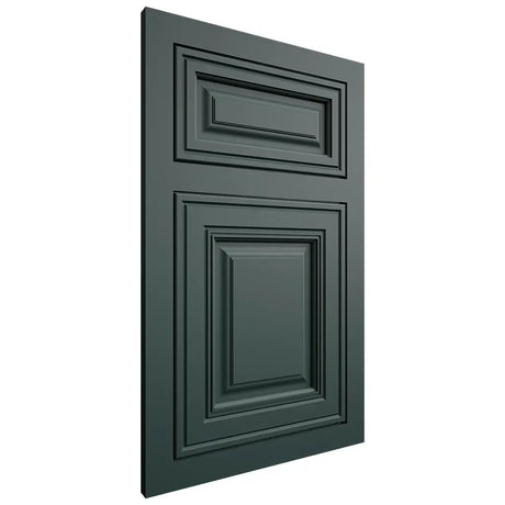 Shiloh Cabinetry Flush Inset Savannah Paintable Billiard Green Door