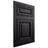 Shiloh Cabinetry Flush Inset Savannah Paintable Black Door