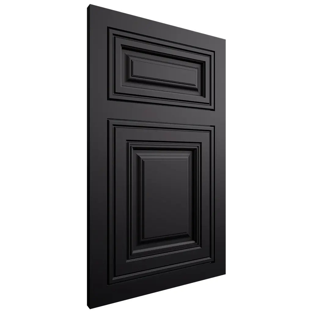 Shiloh Cabinetry Flush Inset Savannah Paintable Black Door