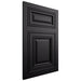 Shiloh Cabinetry Flush Inset Savannah Paintable Black Door