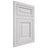 Shiloh Cabinetry Flush Inset Savannah Paintable Pure White Door