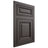 Shiloh Cabinetry Flush Inset Savannah Paintable Urbane Bronze Door