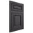 Shiloh Cabinetry Flush Inset Savannah Poplar Plain Cut Cadet Door