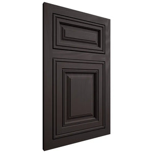 Shiloh Cabinetry Flush Inset Savannah Poplar Plain Cut Carbon Door