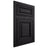 Shiloh Cabinetry Flush Inset Savannah Poplar Plain Cut Harbor Door