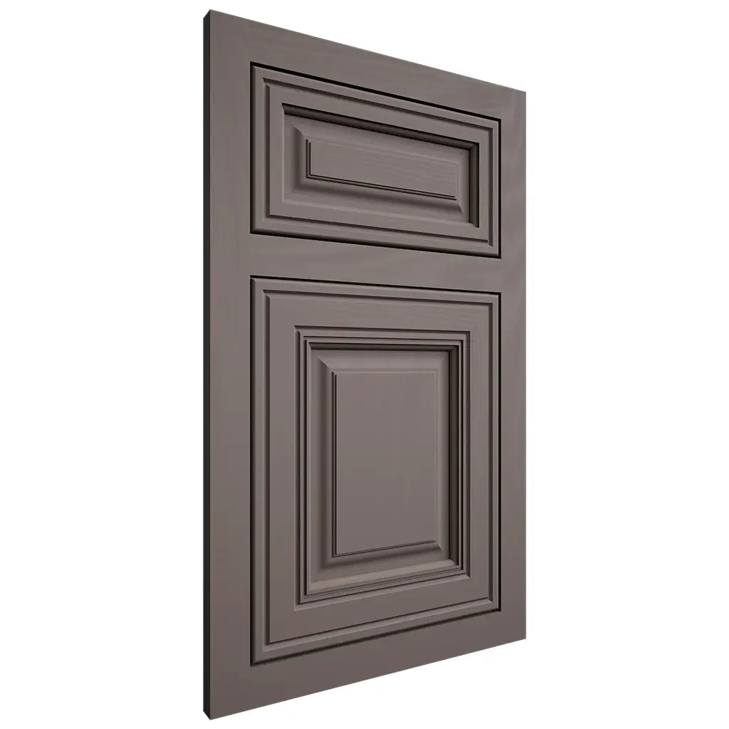 Shiloh Cabinetry Flush Inset Savannah Poplar Plain Cut Heatherstone Door