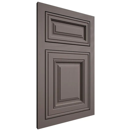 Shiloh Cabinetry Flush Inset Savannah Poplar Plain Cut Heatherstone Door