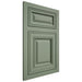 Shiloh Cabinetry Flush Inset Savannah Poplar Plain Cut Moss Door