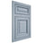Shiloh Cabinetry Flush Inset Savannah Poplar Plain Cut Sky Door