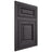 Shiloh Cabinetry Flush Inset Savannah Red Oak Plain Cut Harbor Door