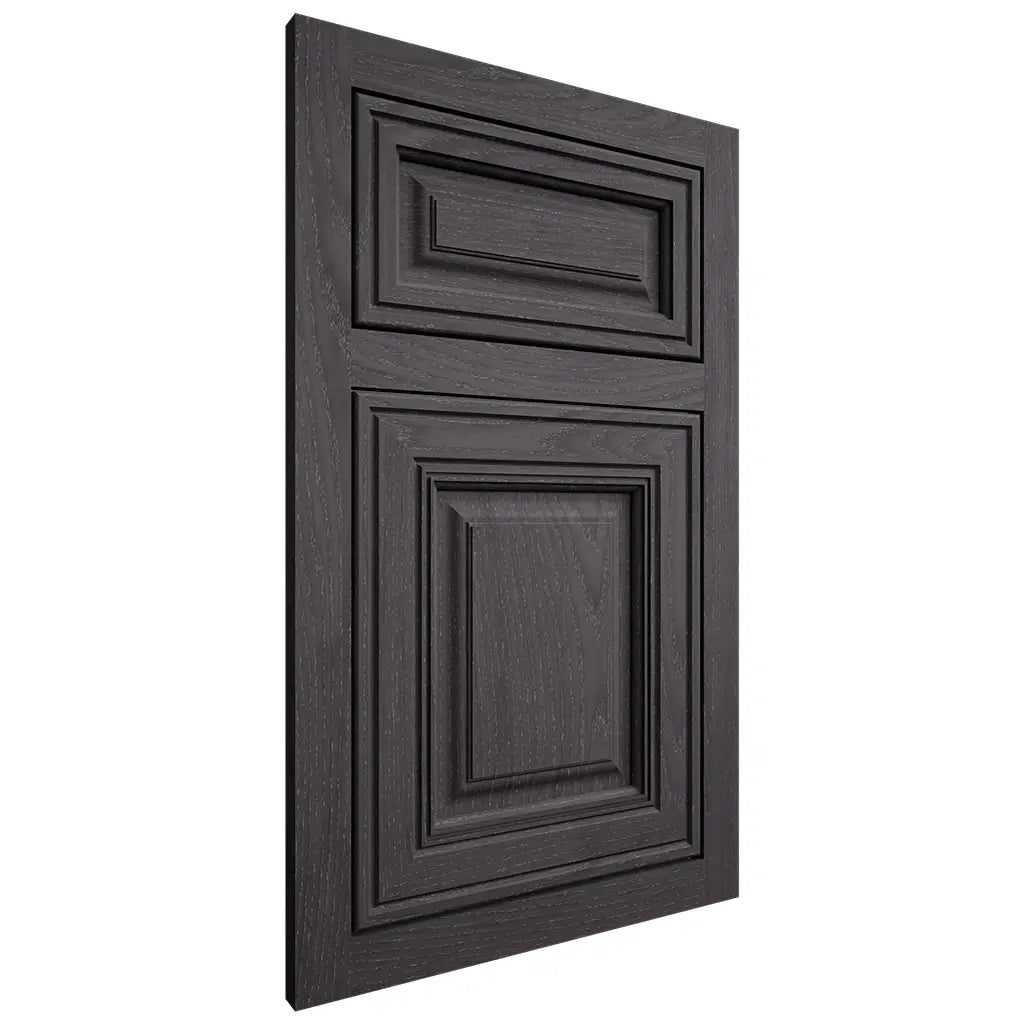 Shiloh Cabinetry Flush Inset Savannah Red Oak Plain Cut Harbor Door