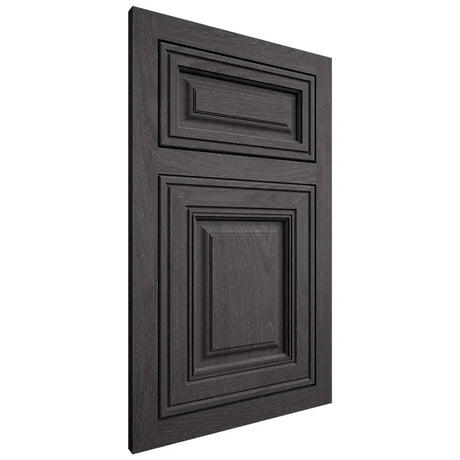 Shiloh Cabinetry Flush Inset Savannah Red Oak Plain Cut Harbor Door