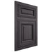 Shiloh Cabinetry Flush Inset Savannah Red Oak Plain Cut Harbor Door