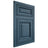 Shiloh Cabinetry Flush Inset Savannah Red Oak Plain Cut Hudson Door