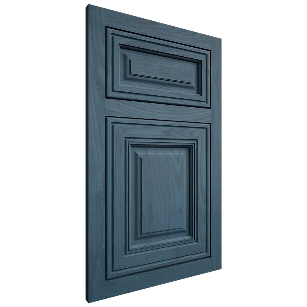Shiloh Cabinetry Flush Inset Savannah Red Oak Plain Cut Hudson Door