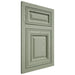 Shiloh Cabinetry Flush Inset Savannah Red Oak Plain Cut Moss Door