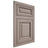 Shiloh Cabinetry Flush Inset Savannah Red Oak Plain Cut Sterling Door