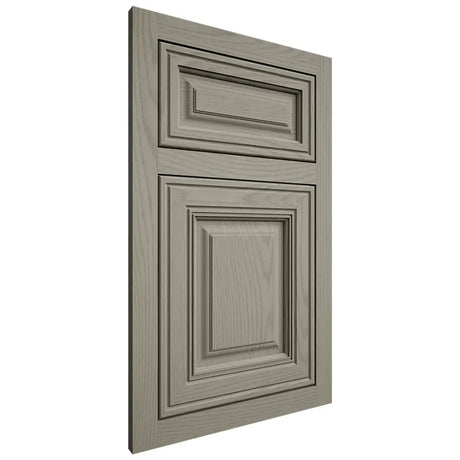 Shiloh Cabinetry Flush Inset Savannah Red Oak Plain Cut Thyme Door