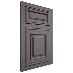 Shiloh Cabinetry Flush Inset Savannah Walnut Plain Cut Cadet Door