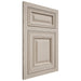 Shiloh Cabinetry Flush Inset Savannah Walnut Plain Cut Seagull Door