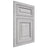 Shiloh Cabinetry Flush Inset Savannah Walnut Plain Cut Stratus Door