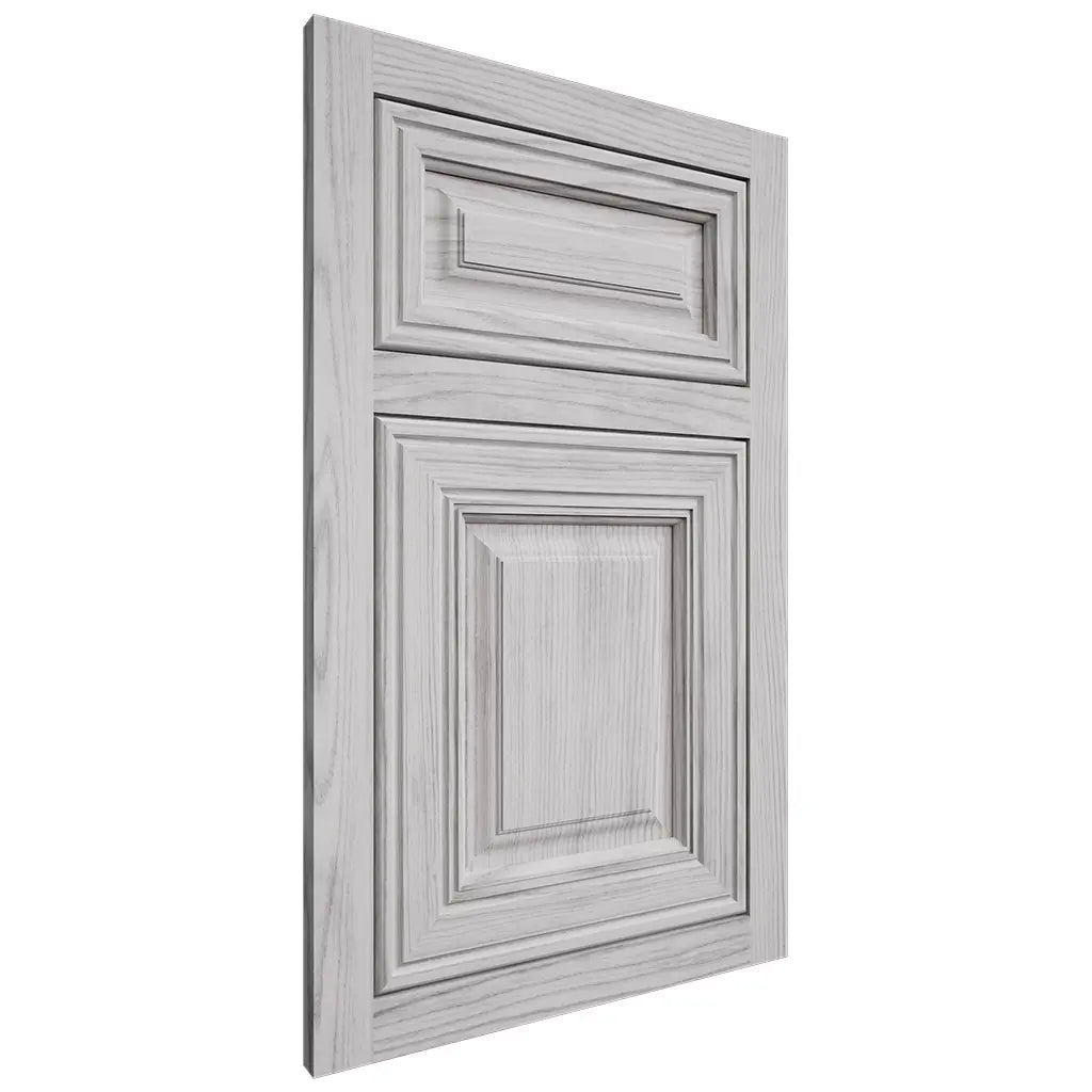 Shiloh Cabinetry Flush Inset Savannah Walnut Plain Cut Stratus Door