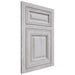 Shiloh Cabinetry Flush Inset Savannah Walnut Plain Cut Stratus Door