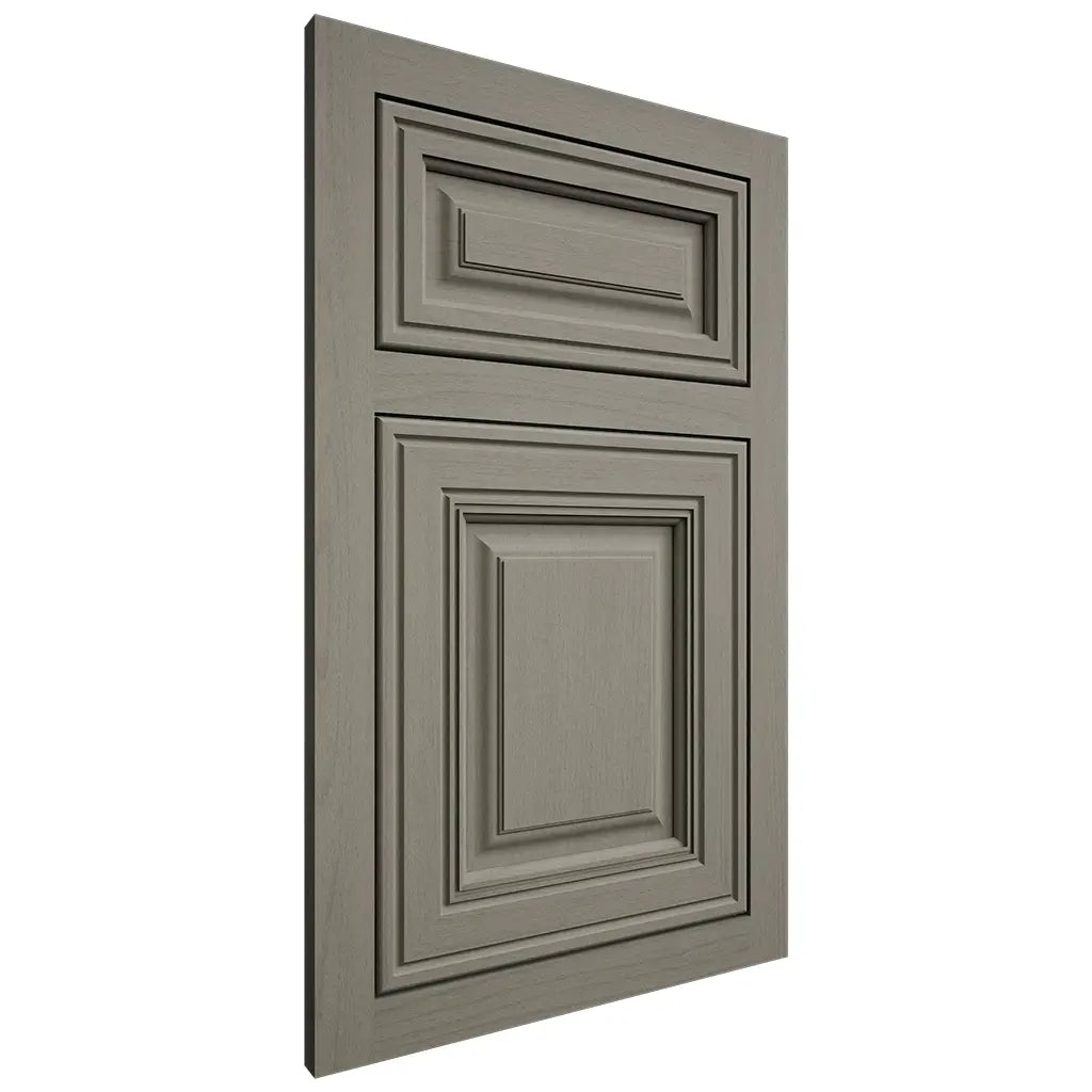 Shiloh Cabinetry Flush Inset Savannah Walnut Plain Cut Thyme Door