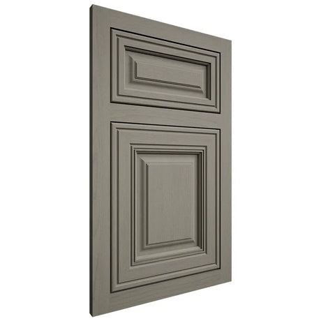 Shiloh Cabinetry Flush Inset Savannah Walnut Plain Cut Thyme Door