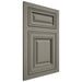 Shiloh Cabinetry Flush Inset Savannah Walnut Plain Cut Thyme Door