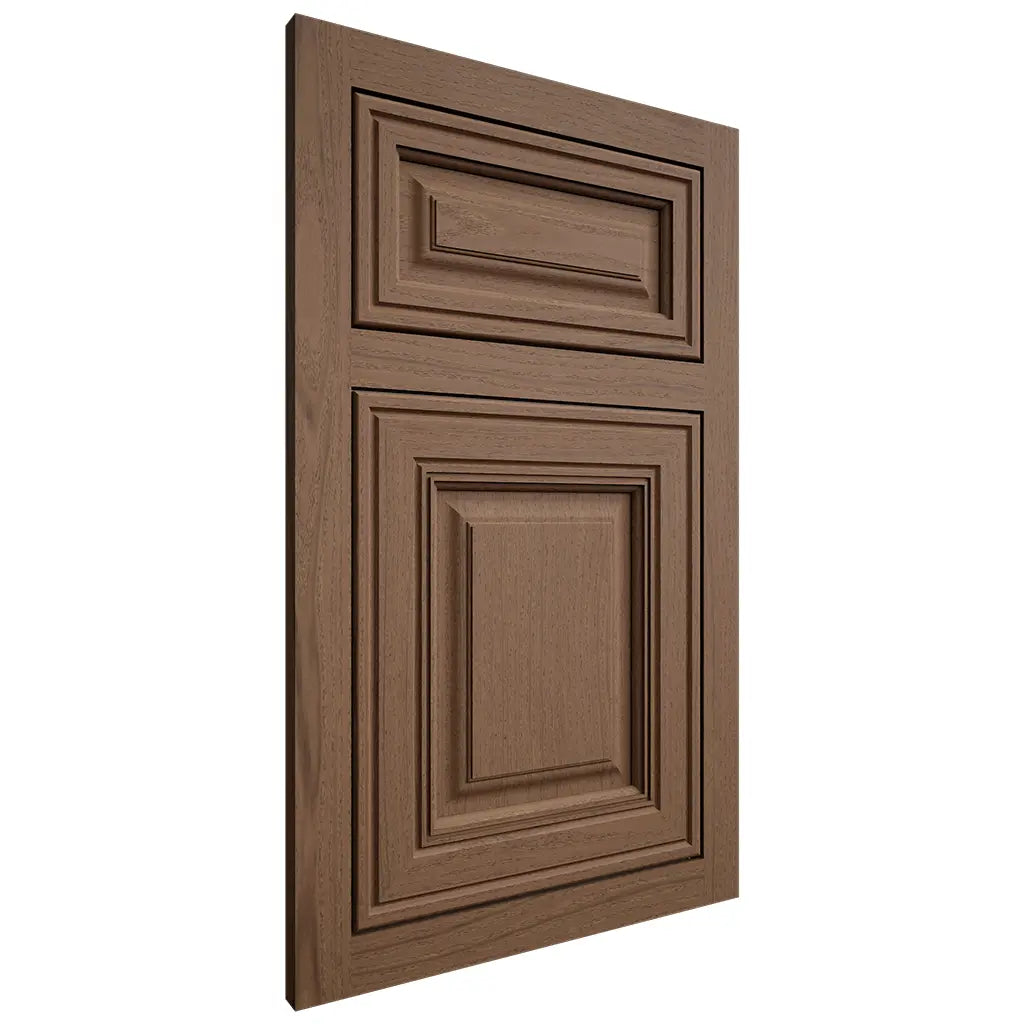 Shiloh Cabinetry Flush Inset Savannah White Oak Plain Cut Autumn Door