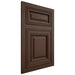 Shiloh Cabinetry Flush Inset Savannah White Oak Plain Cut Braun Door
