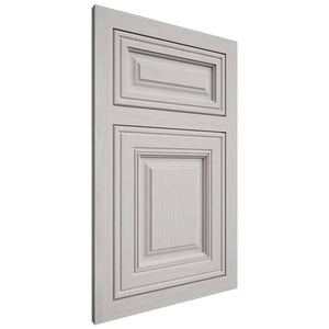 Shiloh Cabinetry Flush Inset Savannah White Oak Plain Cut Cotton Door