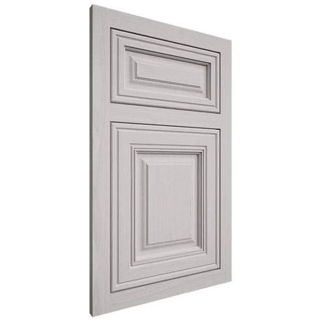 Shiloh Cabinetry Flush Inset Savannah White Oak Plain Cut Cotton Door