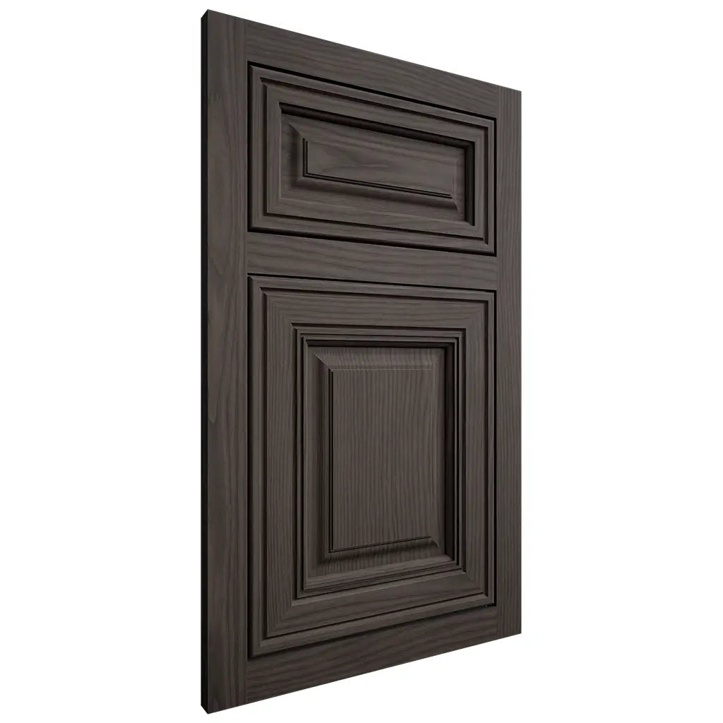 Shiloh Cabinetry Flush Inset Savannah White Oak Plain Cut Creekside Door