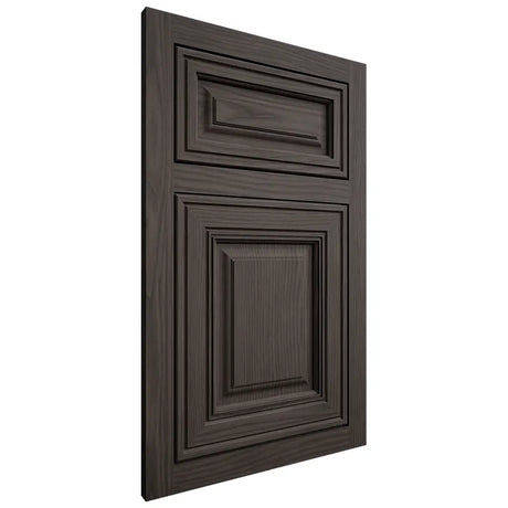 Shiloh Cabinetry Flush Inset Savannah White Oak Plain Cut Creekside Door