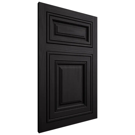 Shiloh Cabinetry Flush Inset Savannah White Oak Plain Cut Espresso Door