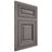 Shiloh Cabinetry Flush Inset Savannah White Oak Plain Cut Flagstone Door