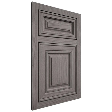 Shiloh Cabinetry Flush Inset Savannah White Oak Plain Cut Flagstone Door