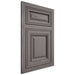 Shiloh Cabinetry Flush Inset Savannah White Oak Plain Cut Flagstone Door