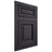 Shiloh Cabinetry Flush Inset Savannah White Oak Plain Cut Harbor Door