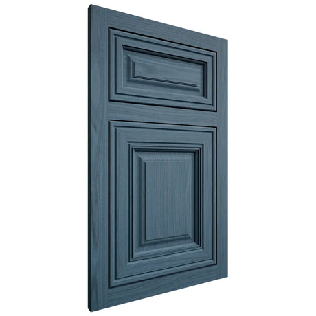 Shiloh Cabinetry Flush Inset Savannah White Oak Plain Cut Hudson Door